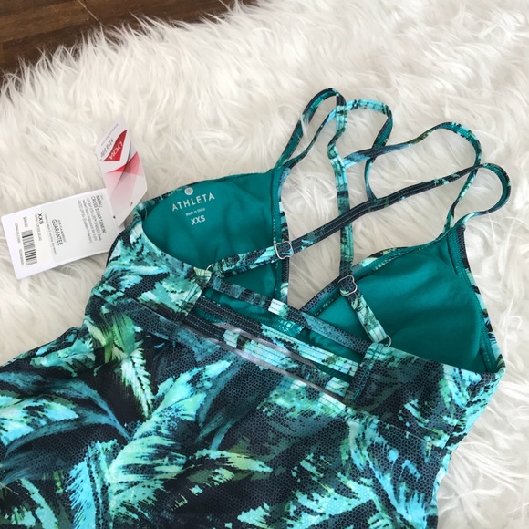 🆕 Athleta Napali Cross Strap Tankini Swim Top - Picture 7 of 8